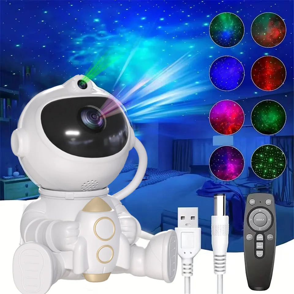 Space Shuttle Astronaut Starry Sky Projector