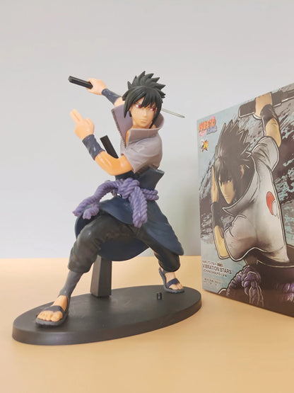 BANDAI Anime Naruto Shippuden Figure Uchiha Sasuke  Action Figures Collection Model