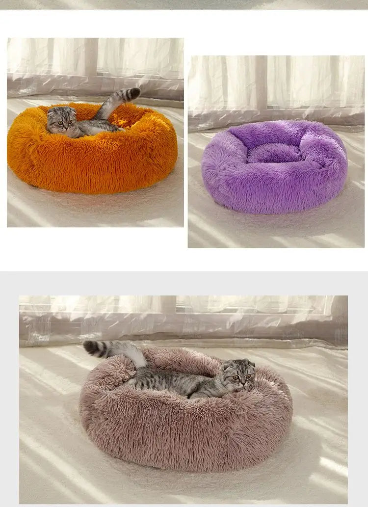 Plush Cozy Pet Bed