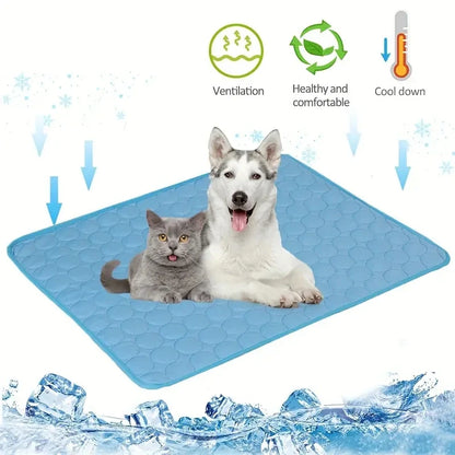 Pet Cooling Mat: Summer Cold Bed for Pets