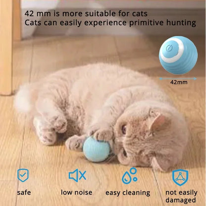 Smart Obstacle-Avoidance Cat Toy Ball