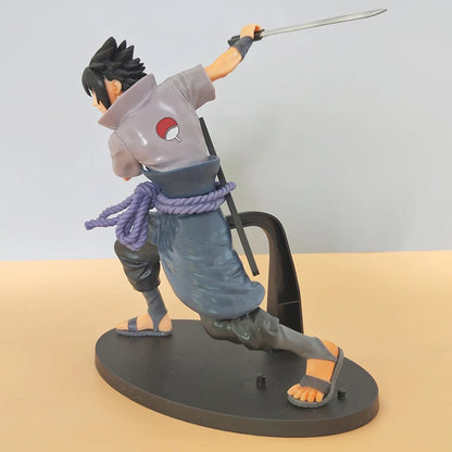 BANDAI Anime Naruto Shippuden Figure Uchiha Sasuke  Action Figures Collection Model