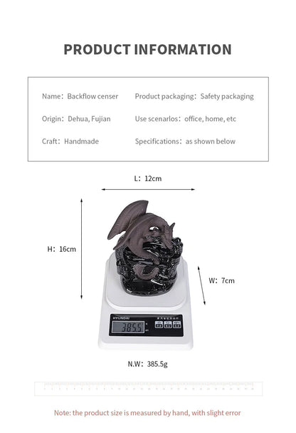 Dragon Backflow Incense Burner