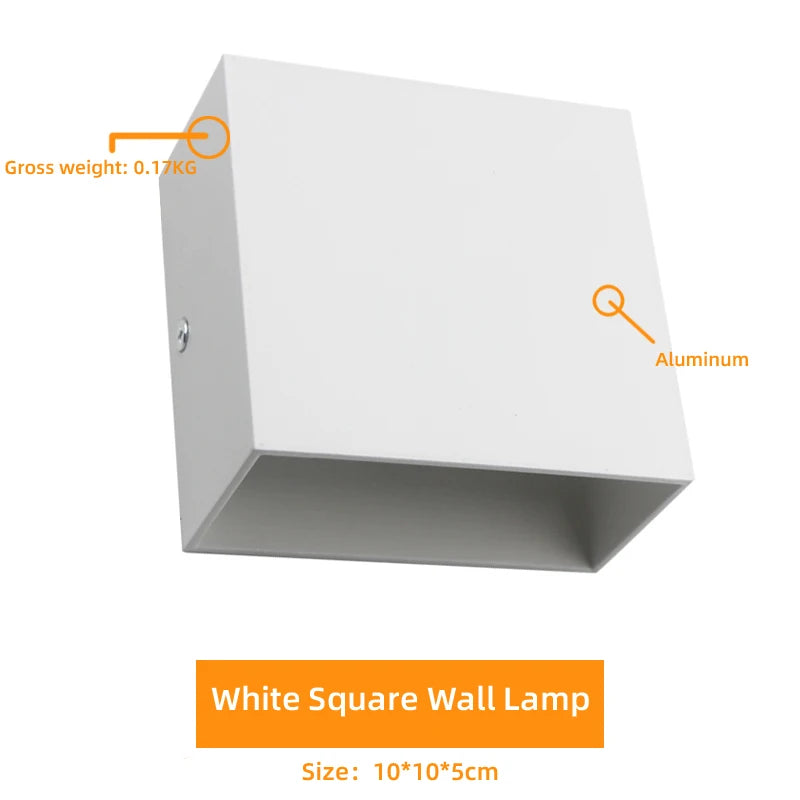 Modern Aluminum LED Wall Sconce