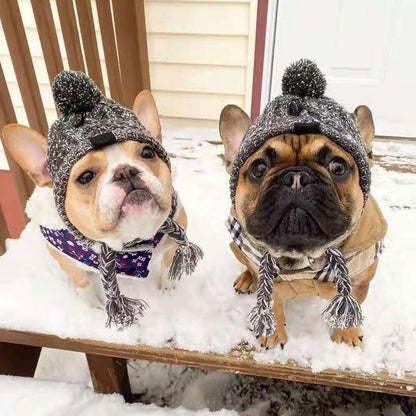 Dog Knitted Winter Hat