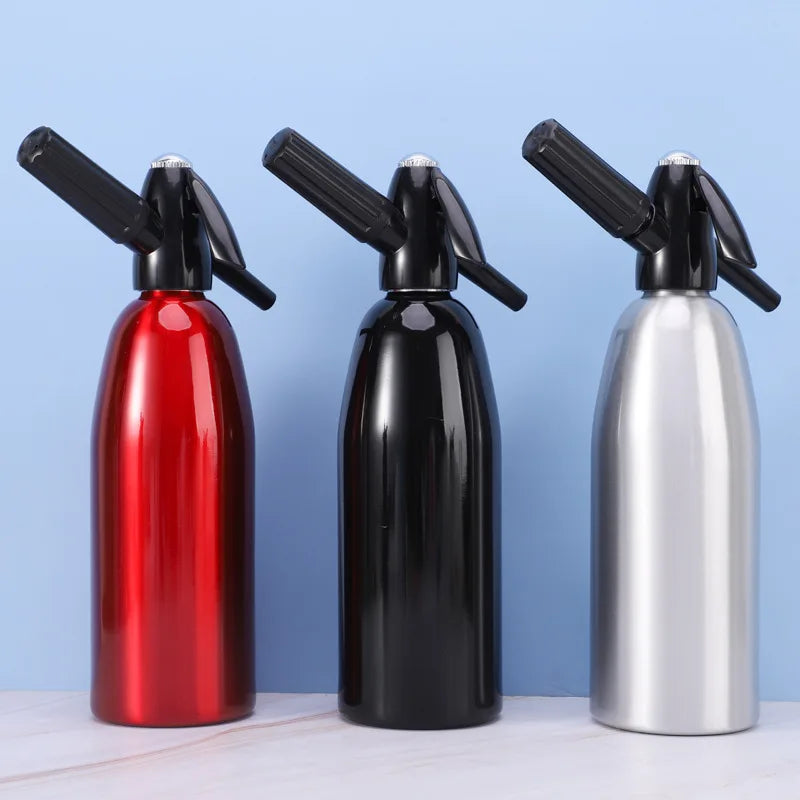 Aluminum Siphon with ABS and Silicone Grip