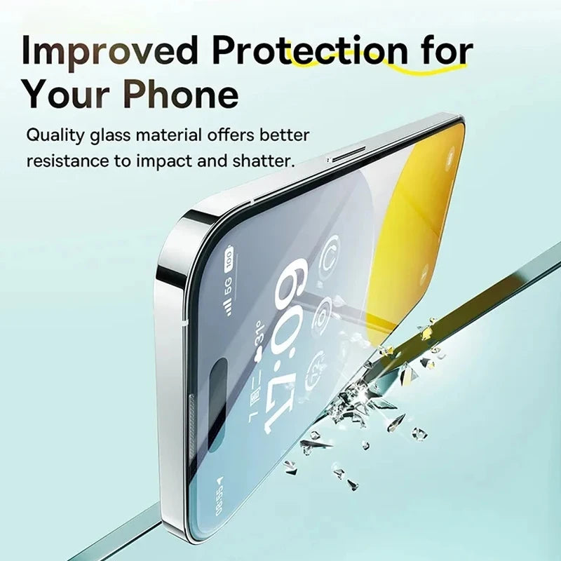 Tempered Glass Screen Protector for iPhone models