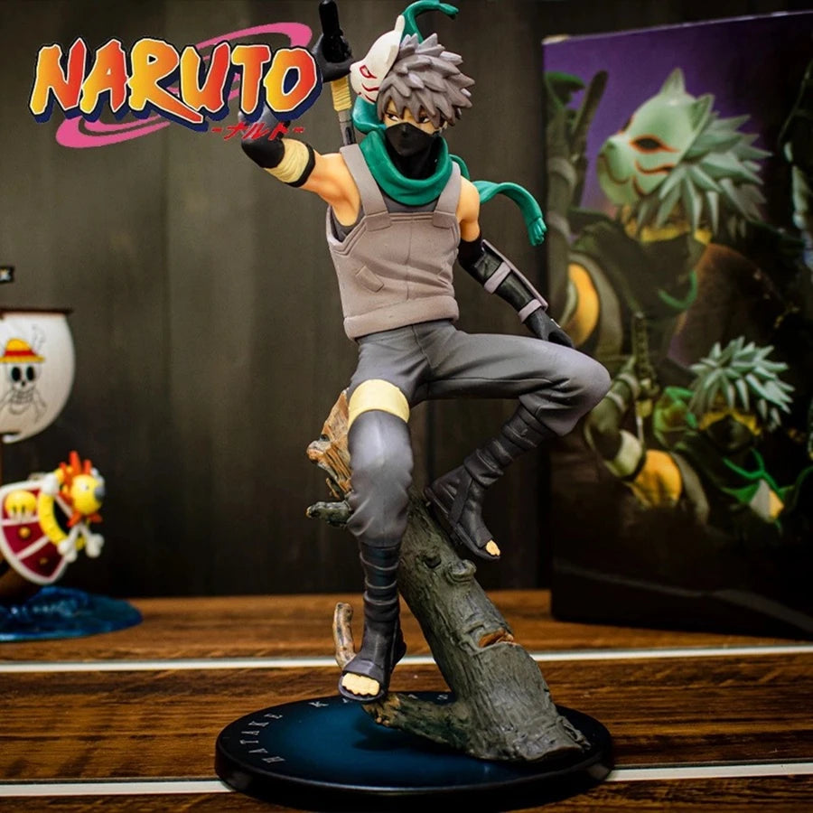 BANDAI Naruto Sshippuden Anime Figure Hatake Kakashi Action Figure