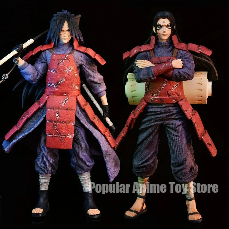 BANDAI Naruto Shippuden Figure Uchiha Madara Fgiure Senju Hashirama Action Figure