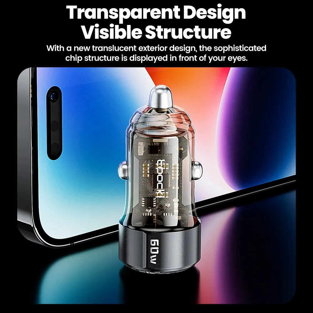 PD 27W - 30W /60W Fast Charging Car Charger