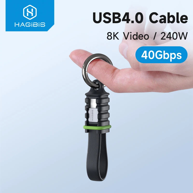 USB 4.0 Keychain Kit 40Gbps