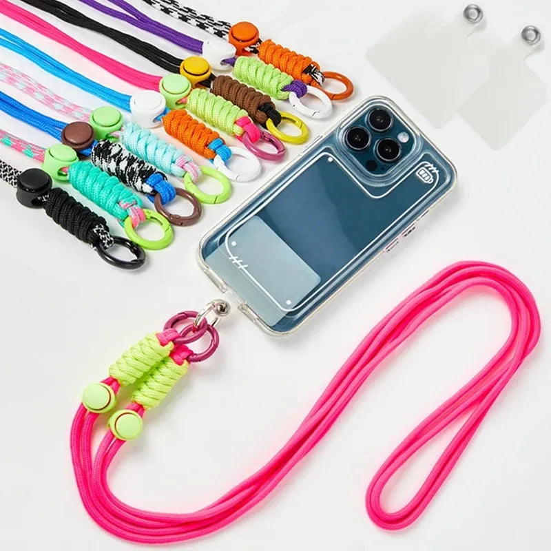 Adjustable Colorful Phone Necklace