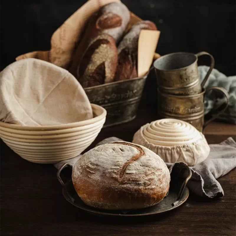 Natural Rattan Bread Basket