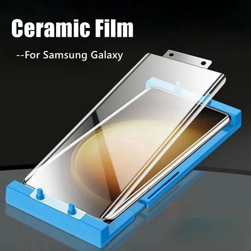 1-3PCS Curved Ceramic Film Screen Protector for Samsung Galaxy S series