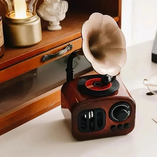 Mini Phonograph Music Box