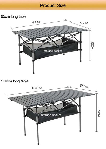 Portable Outdoor Folding Table – Easy Setup for Camping, Barbecues, and More!