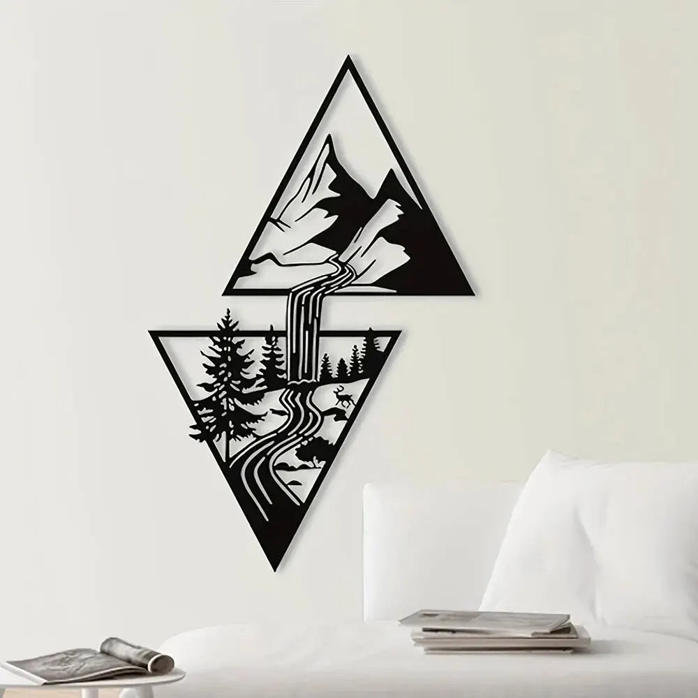 "Mountain" Metal Artwork