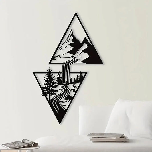 "Mountain" Metal Artwork