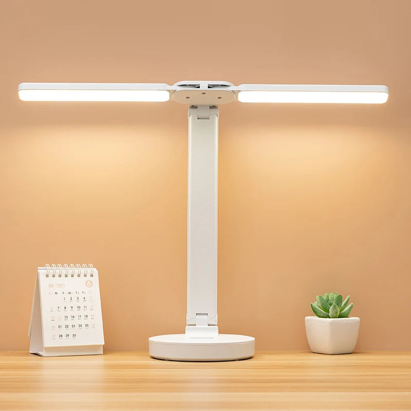 LED Desk Lamp with 3 Levels Dimmable Touch Control