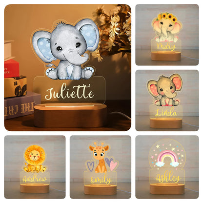 Personalized Kids' Night Light