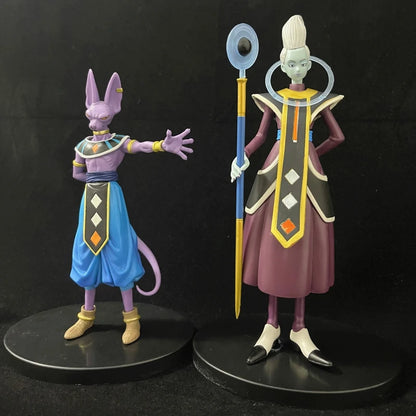 BANDAI Dragon Ball Super Anime Gods Of Destruction Dxf Whis Beerus Action Figure