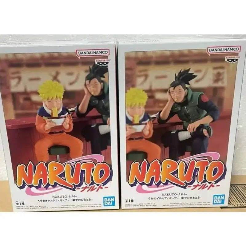 BANDAI Naruto Uzumaki Iruka Anime Figure Action Figures