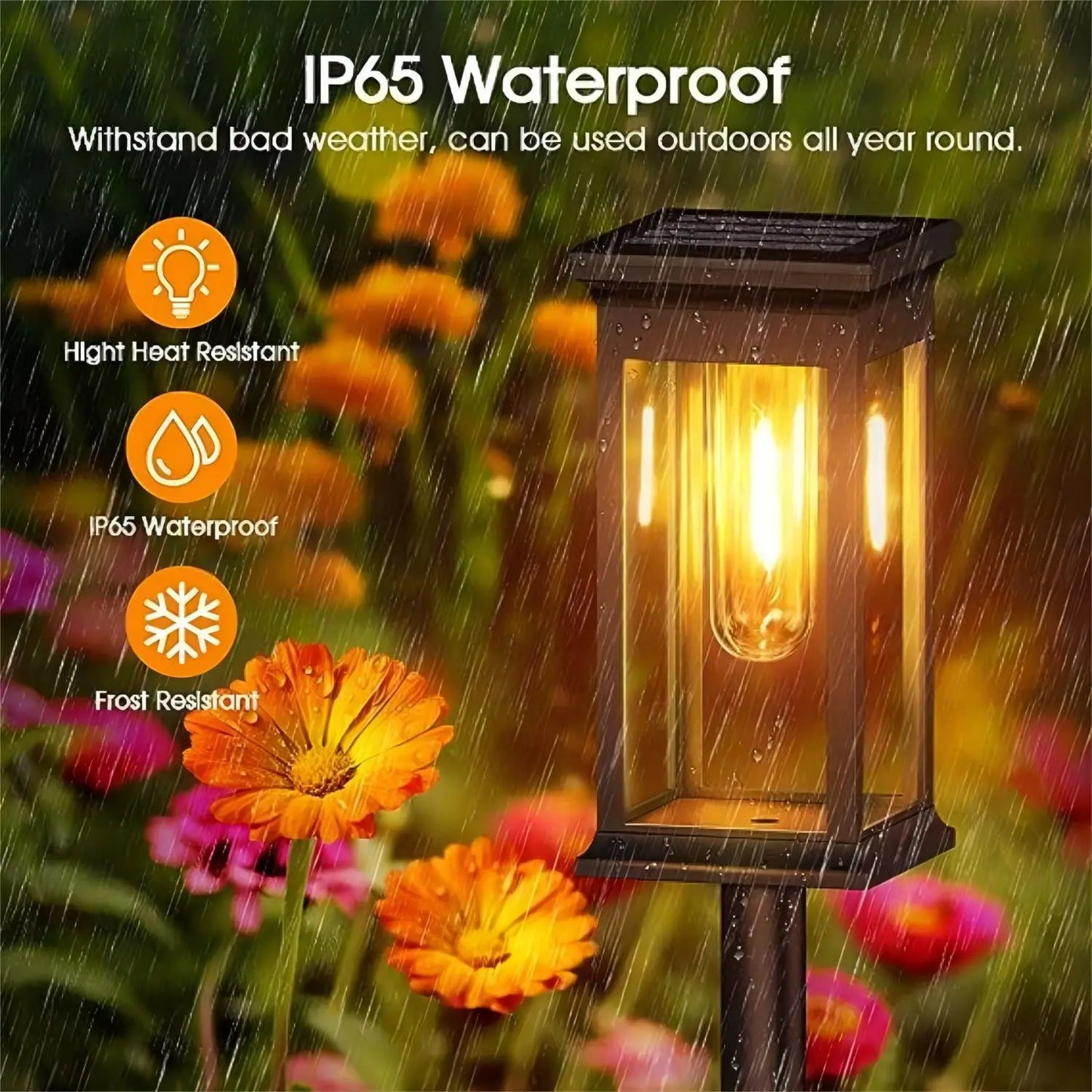 Elegant Solar Lawn Light