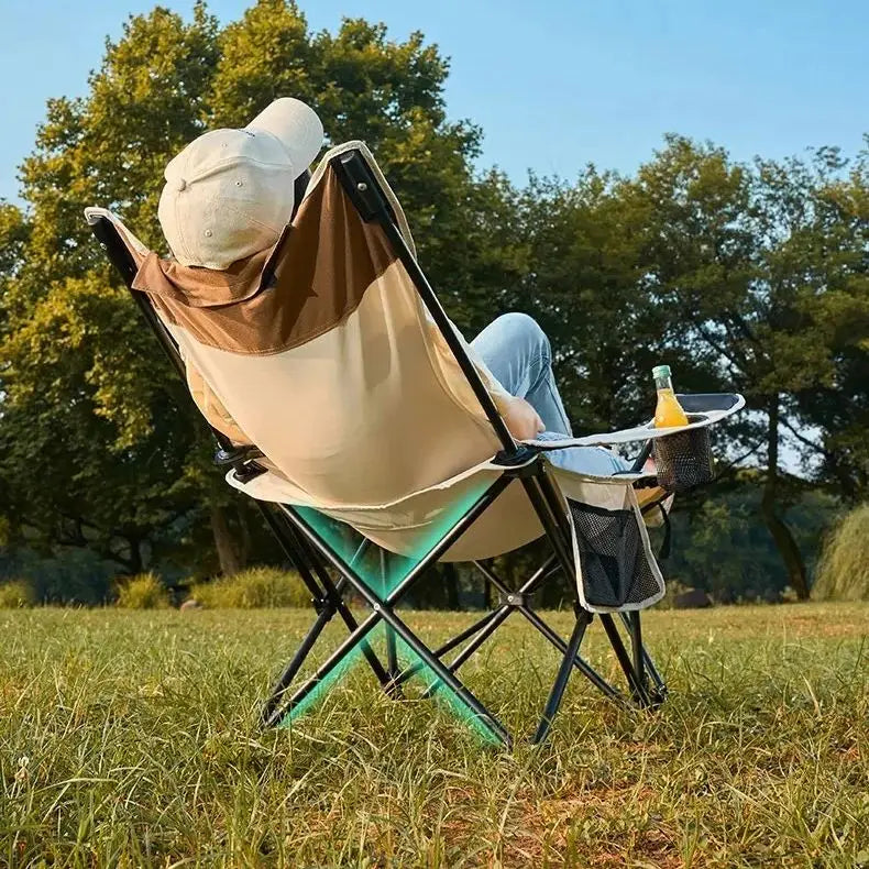 Ultra-Lightweight Portable Folding Chair – Perfect for Camping, Hiking, and Fishing!