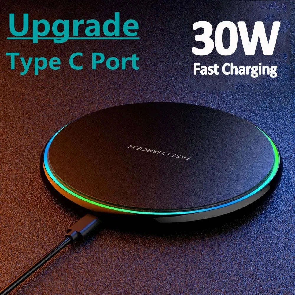 30W Fast Charging Wireless Dock Station