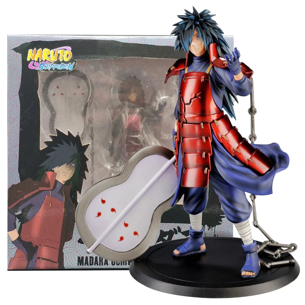 BANDAI Naruto Shippuden Anime  Hayateden Uchiha Madara Action Figure