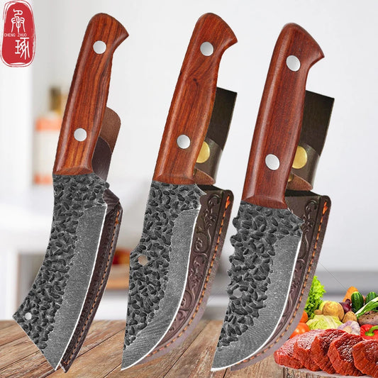 Handmade Forged Stainless Steel Cooking Knife