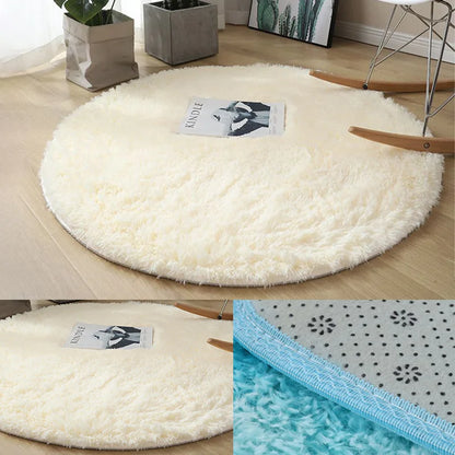 Soft Plush Round Pet Bed Mat