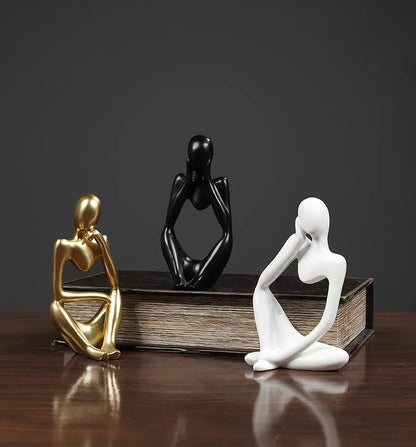 "The Thinker" Abstract Sculptures