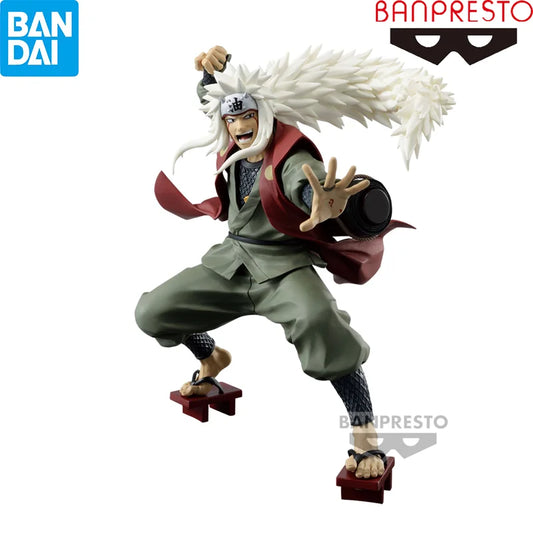 BANDAI Naruto Shippuden Safa Jiraiya Anime Figure Action Model