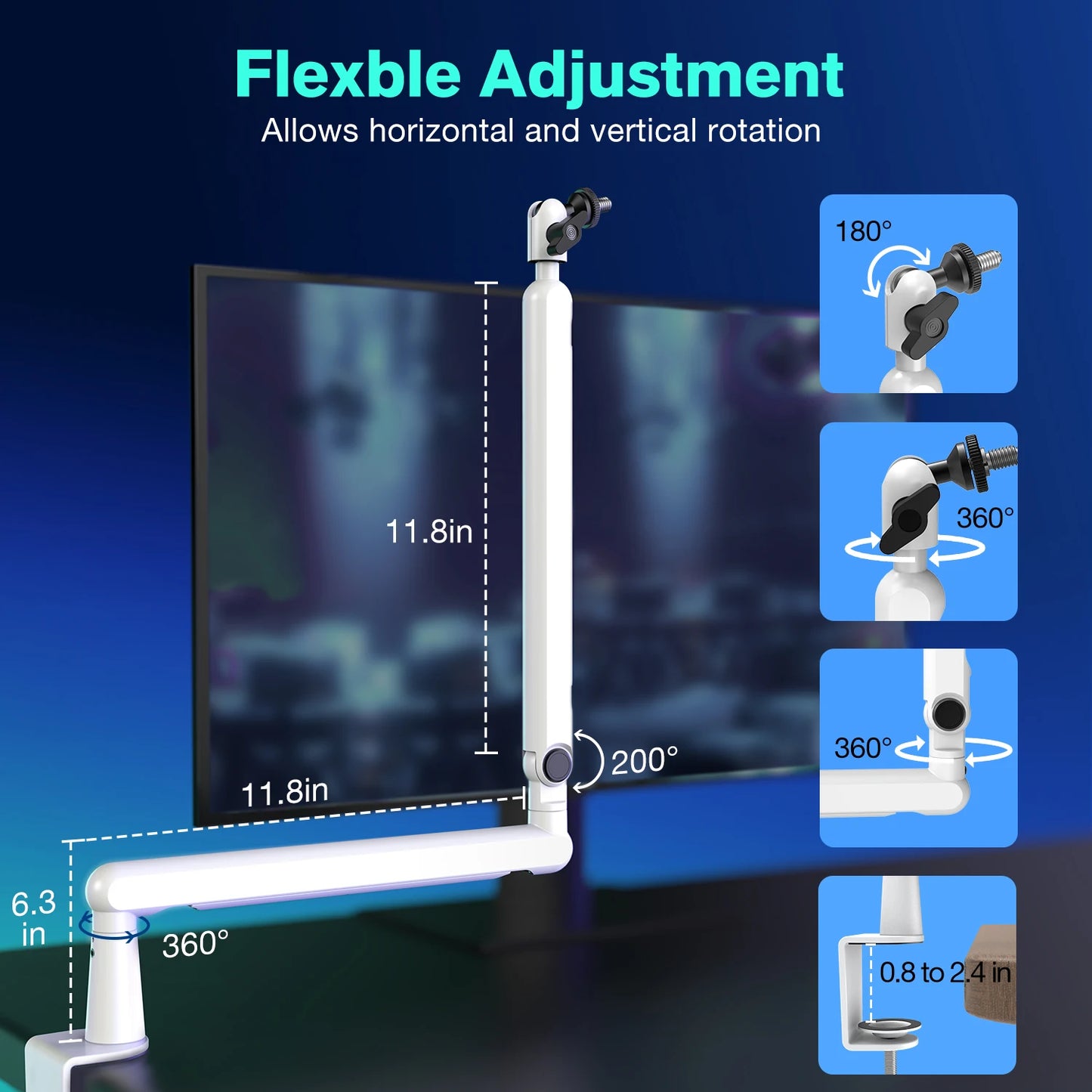 Low-profile Microphone Arm