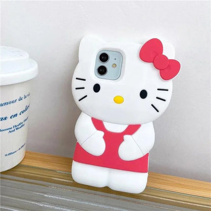 3D Hello Kitty Phone Case for iPhone 1/2