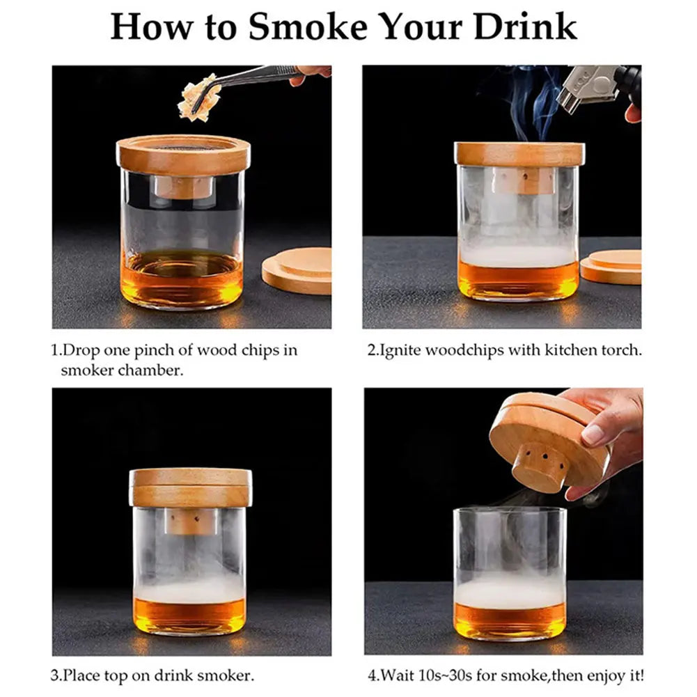 Cocktail Smoker Kit – Enhance your drinks with rich flavors. Perfect for whiskey and cheese!