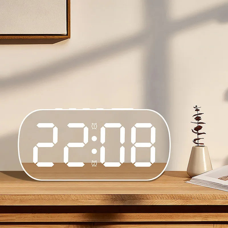 Digital Mirror Alarm Clock