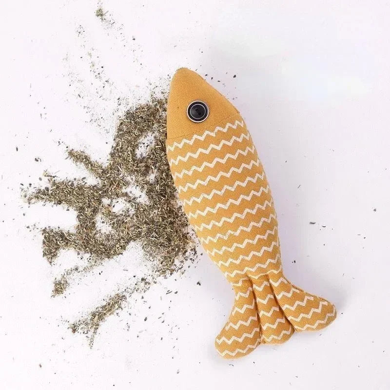 Catnip Fish Toy