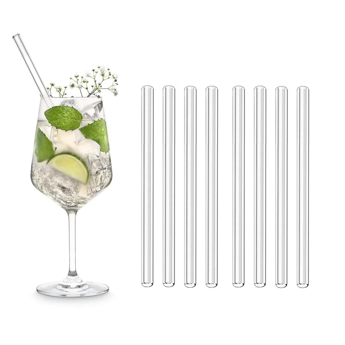 Recyclable Glass Straws