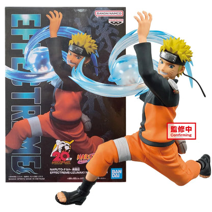 BANDAI Naruto Shippuden Anime Uchiha Sasuke Huzumaki Naruto Action Figures