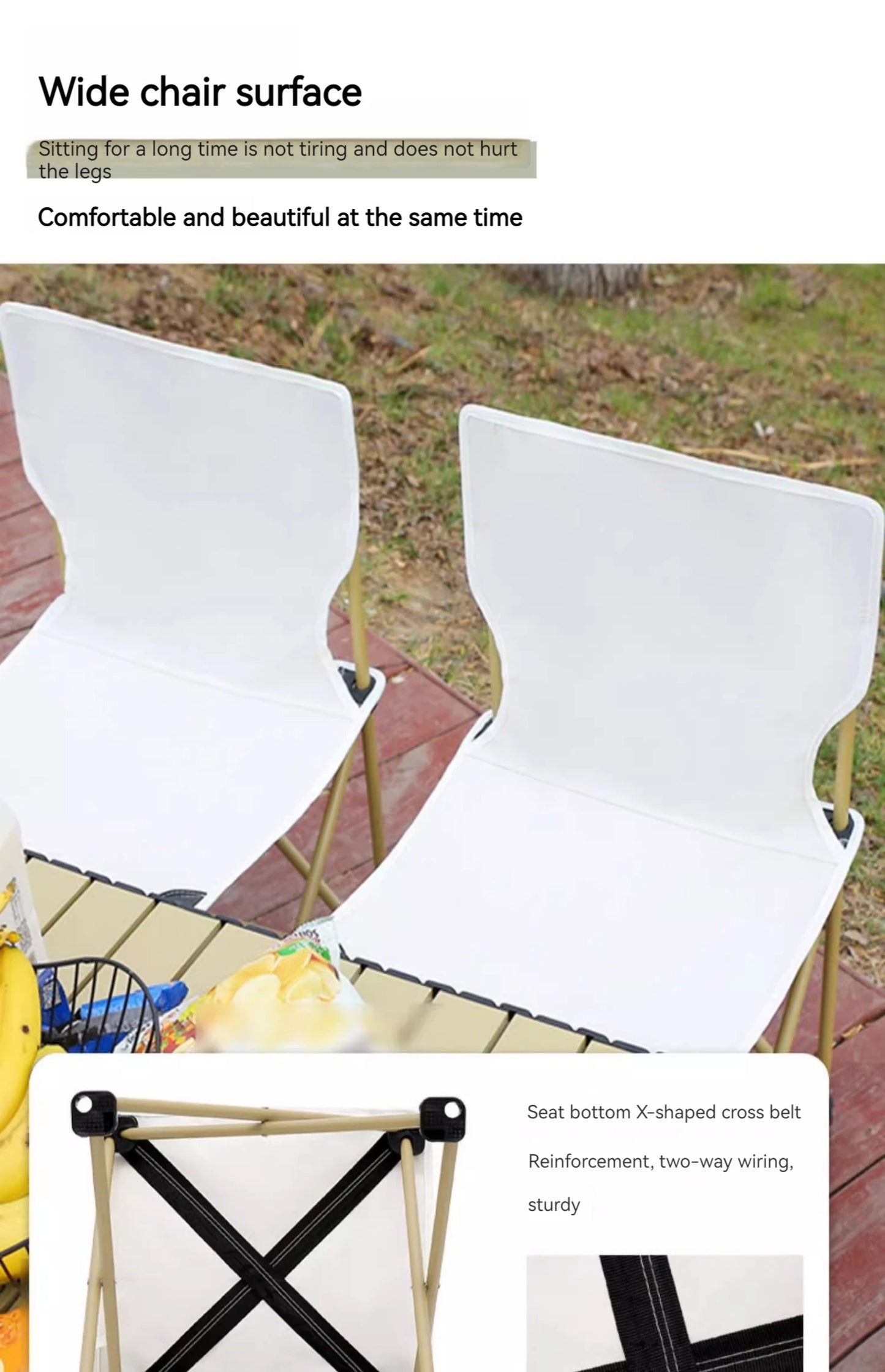 Portable Outdoor Folding Chairs & Stools – Perfect for Fishing, Sketching, and Beach Leisure!