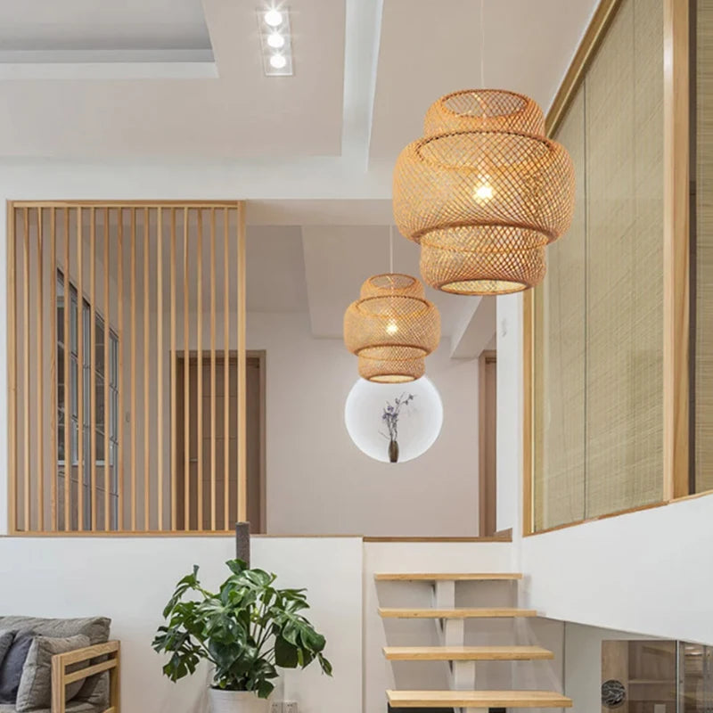 Bamboo Pendant Light