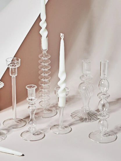 Modern Glass Candle Holder