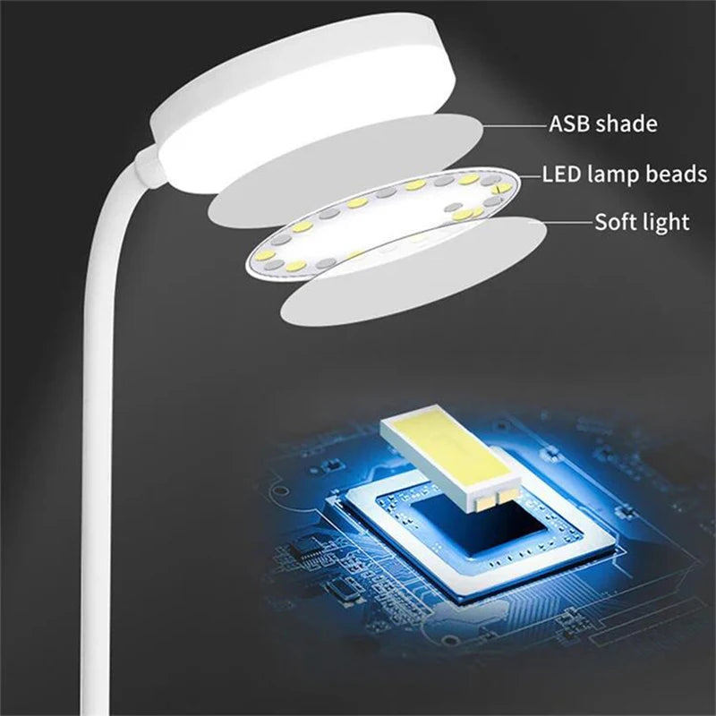 LED Flexible Hose Desk Lamp