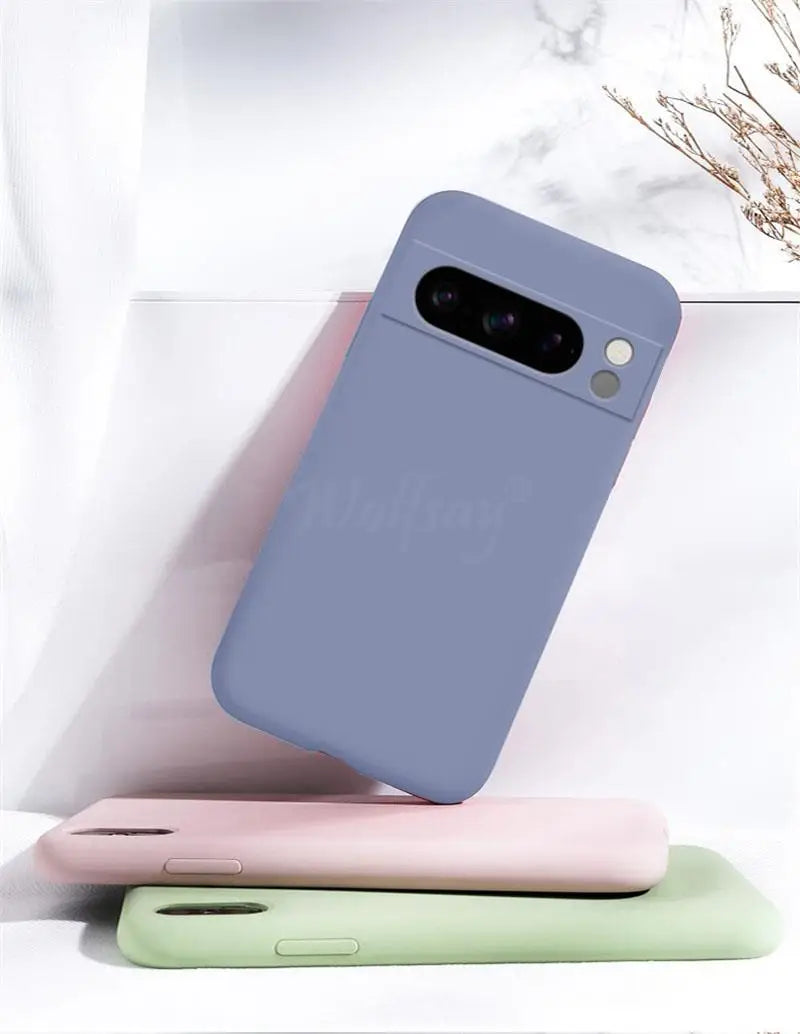 Liquid Silicone Phone Case For Google Pixel