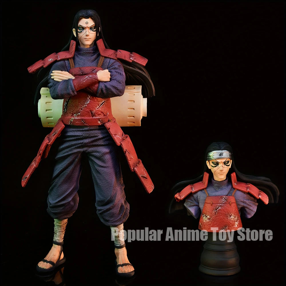 BANDAI Naruto Shippuden Figure Uchiha Madara Fgiure Senju Hashirama Action Figure