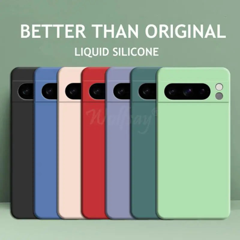 Liquid Silicone Phone Case For Google Pixel