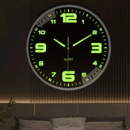 Luminous Quartz Wall Clock