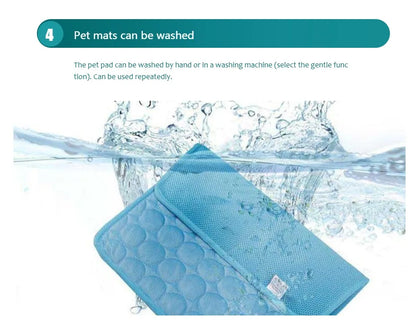 Pet Cooling Mat: Summer Cold Bed for Pets